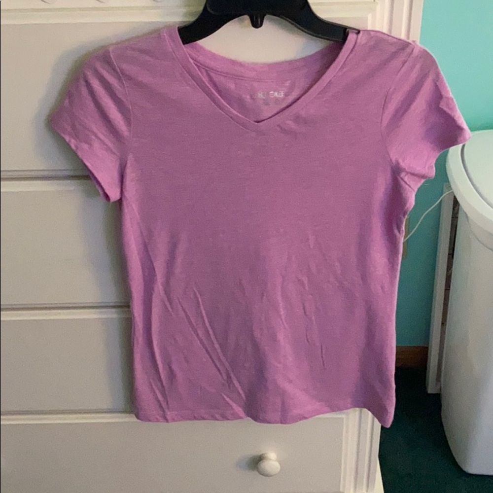 basic purple tee - Picture 2 of 2